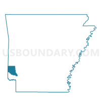 Sevier County in Arkansas